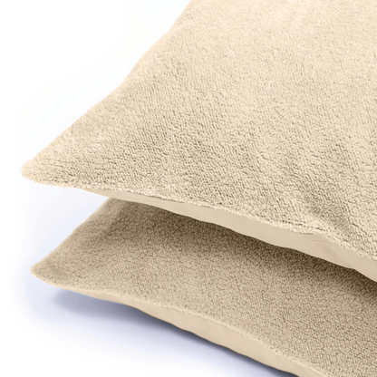 Teddy Pillowcase Set of 2 - Taupe