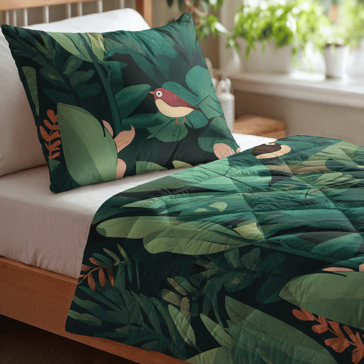 Zelesta Kiddybed Cotton - Jungle Journey