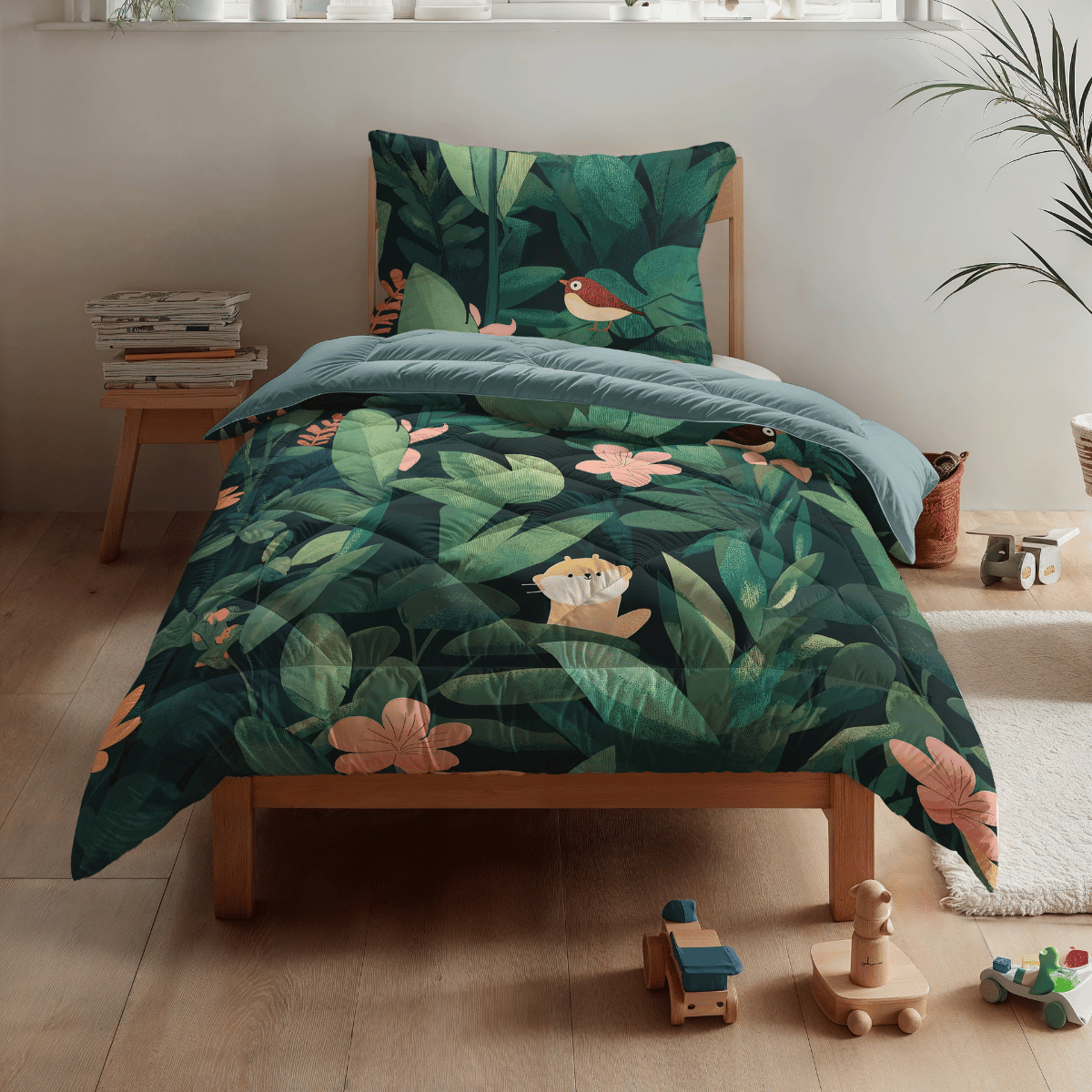 Zelesta Kiddybed Cotton - Jungle Journey