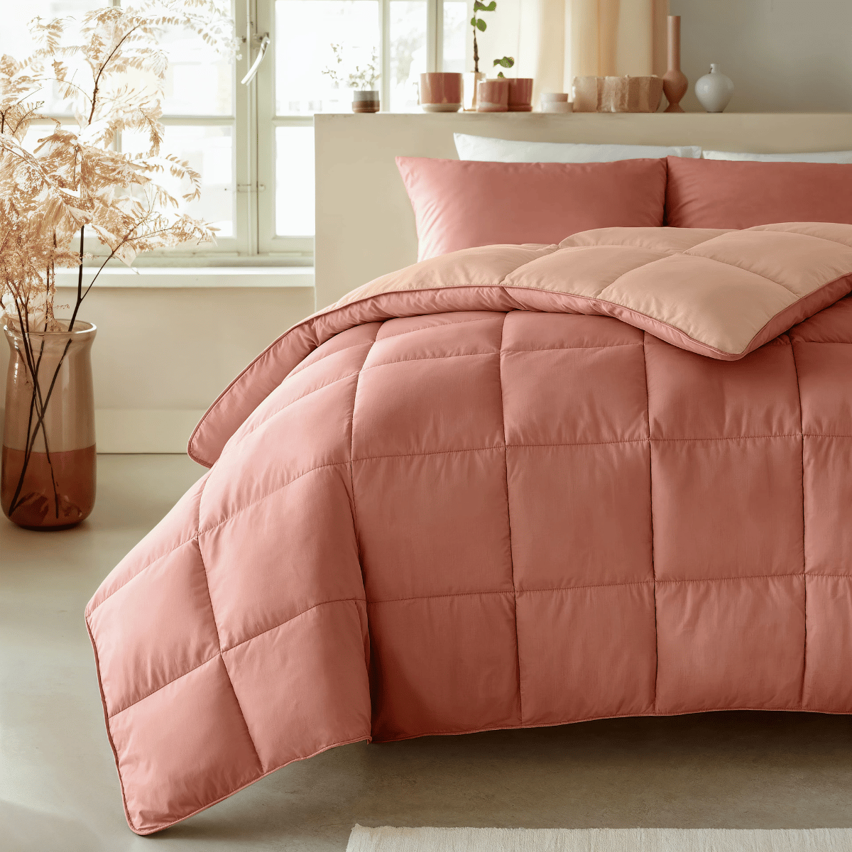 Zelesta Premiumbed Cotton - Salmon & Peach