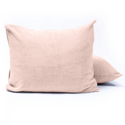 Teddy Pillowcase Set of 2 - Pink