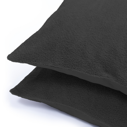 Teddy Pillowcase Set of 2 - Anthracite
