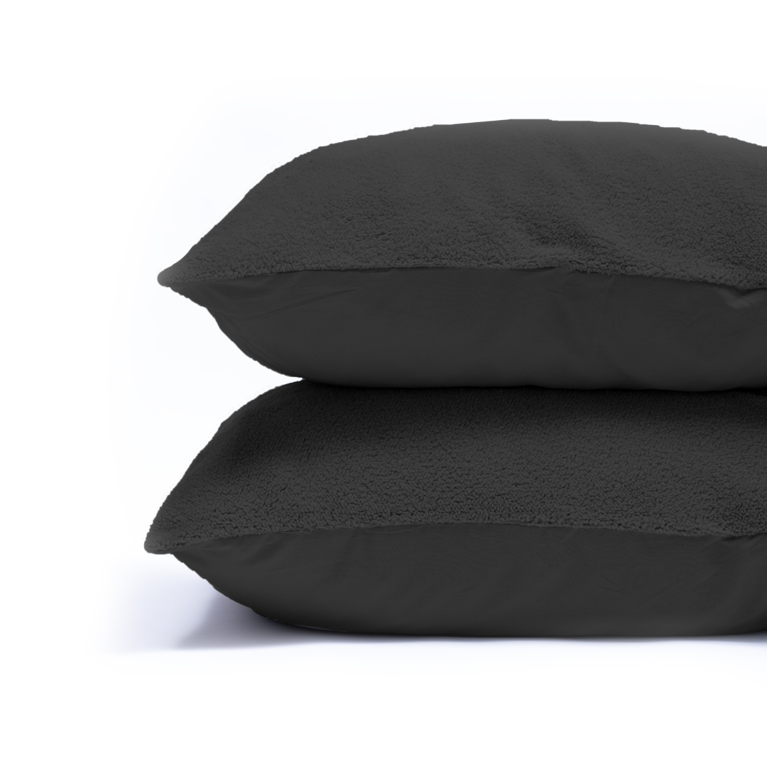 Teddy Pillowcase Set of 2 - Anthracite