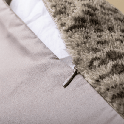 Zelesta Teddybed Pillowcase Set of 2 - Panther Taupe
