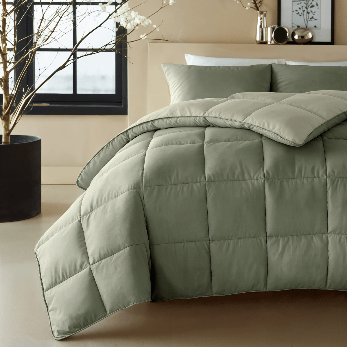 Zelesta Premiumbed Cotton - Olive & Mint