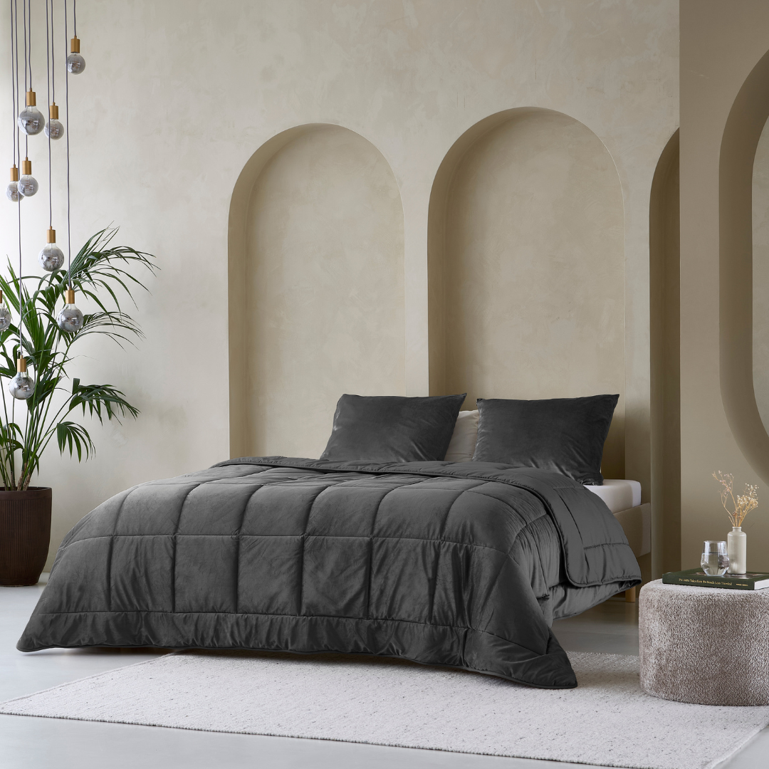 Zelesta Velvetbed - Anthracite