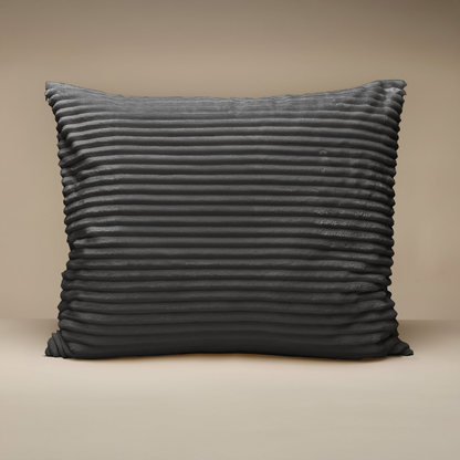 Zelesta Teddy Groovebed Pillowcase Set of 2 - Anthracite