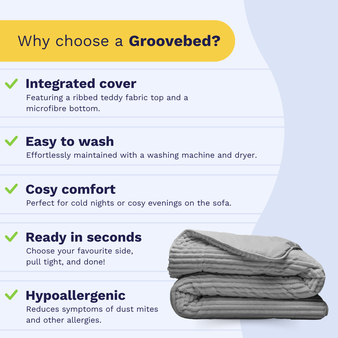 Zelesta Groovebed - Grey