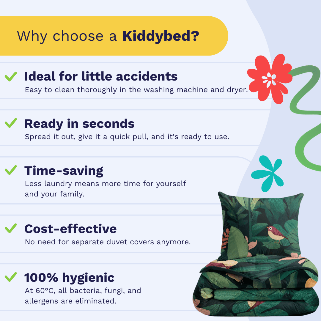 Zelesta Kiddybed Cotton - Jungle Journey