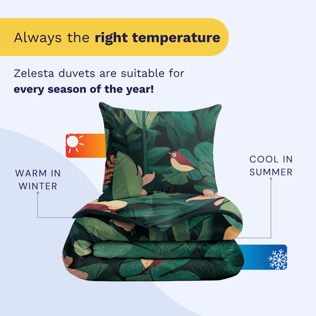 Zelesta Kiddybed Cotton - Jungle Journey