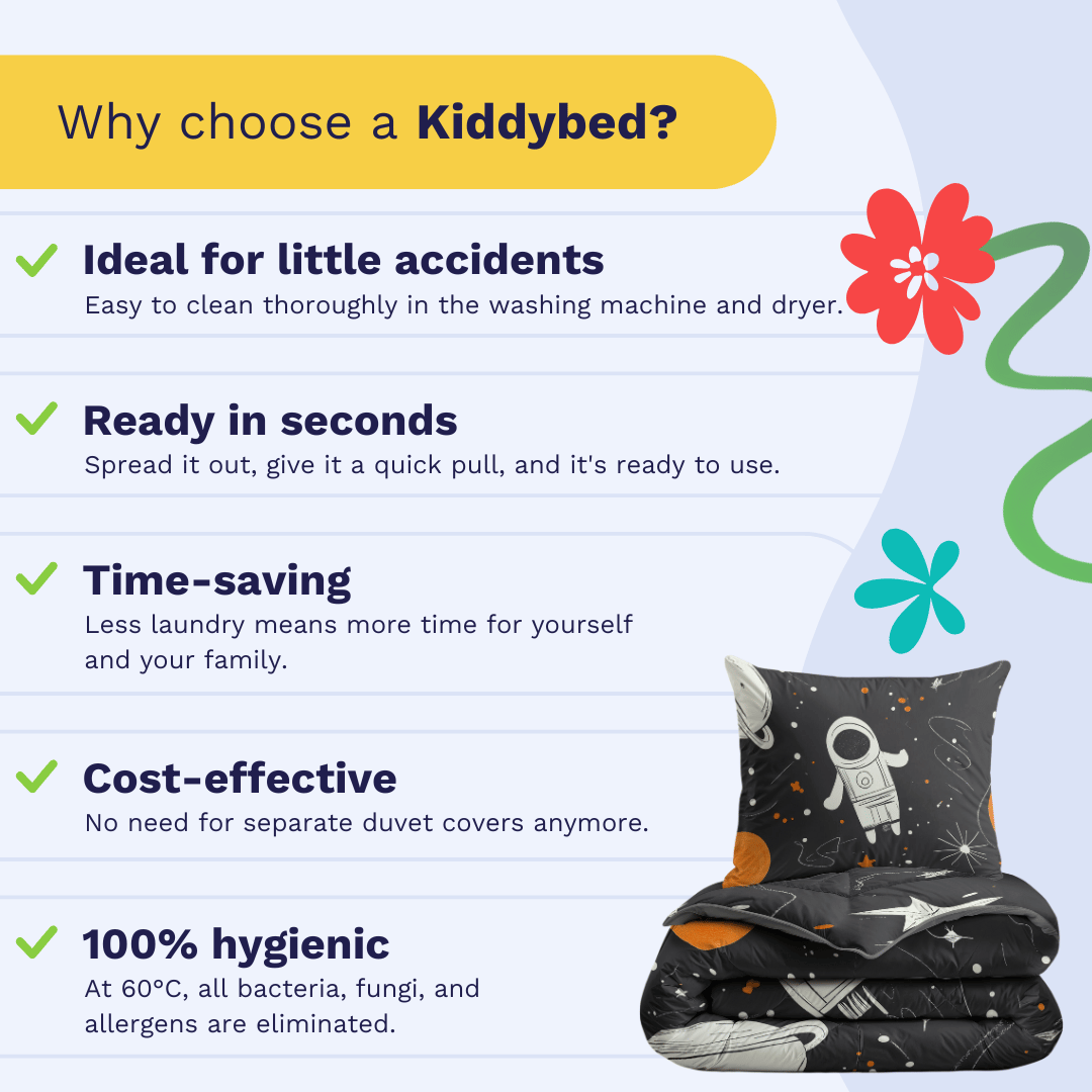 Zelesta Kiddybed Cotton - Space Man