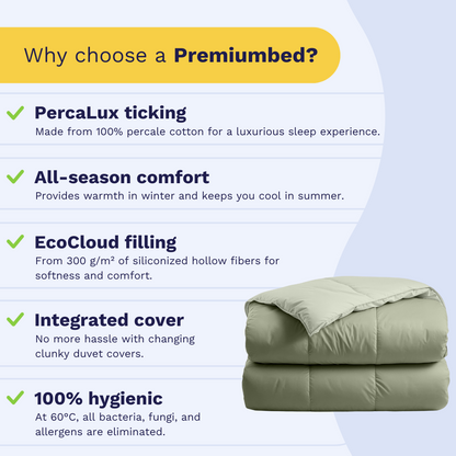 Zelesta Premiumbed Cotton - Olive & Mint