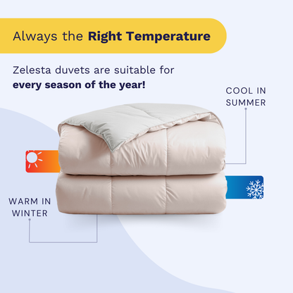 Zelesta Premiumbed Cotton - Silk & Coconut Cream