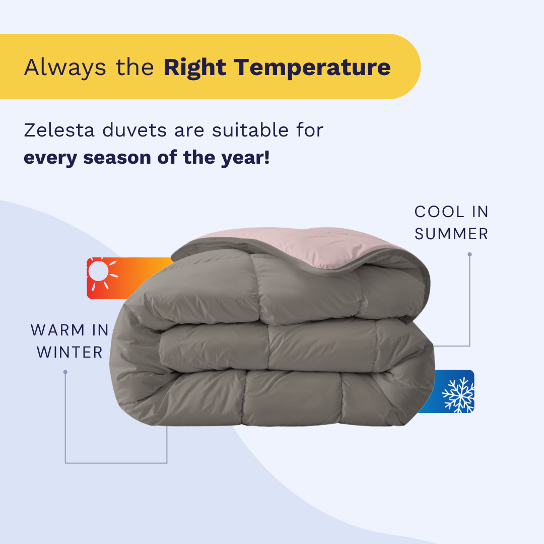 Zelesta Royalbed - Pastel Pink & Tender Grey