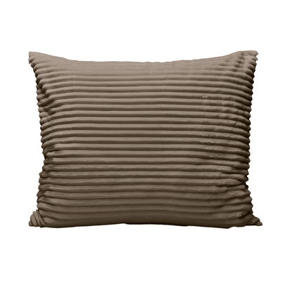 Zelesta Teddy Groovebed Pillowcase Set of 2 - Taupe