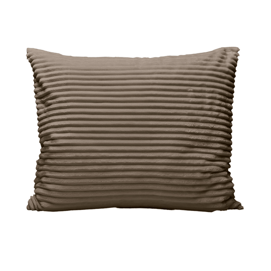 Zelesta Teddy Groovebed Pillowcase Set of 2 - Taupe