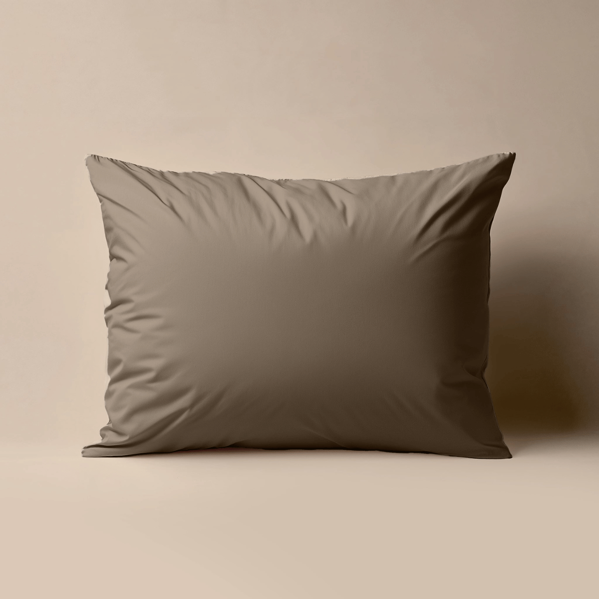 Zelesta Premiumbed Pillowcase Set of 2 - Taupe & Cream