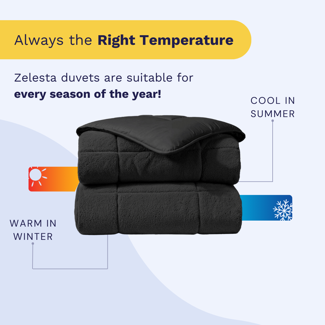 Zelesta Teddybed - Anthracite