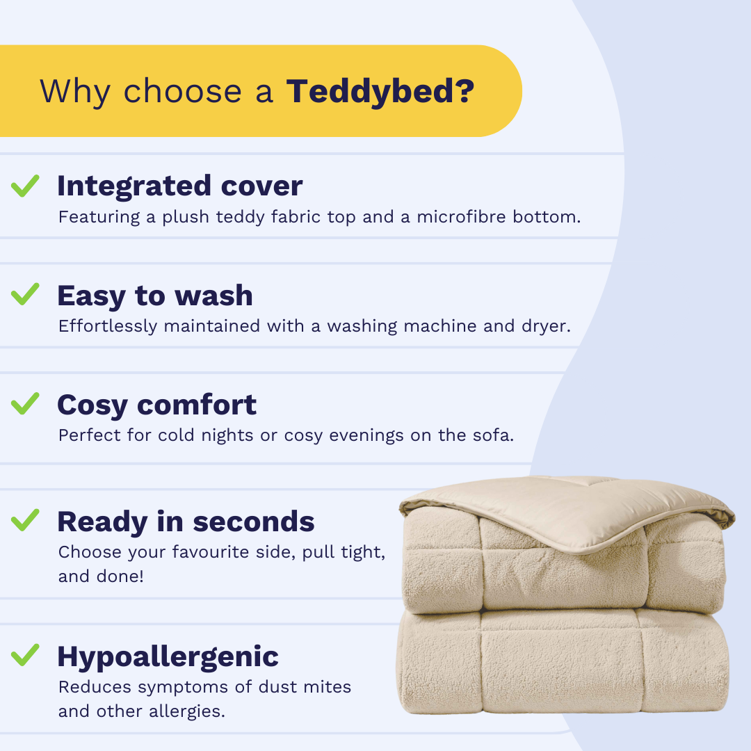 Zelesta Teddybed - Cream