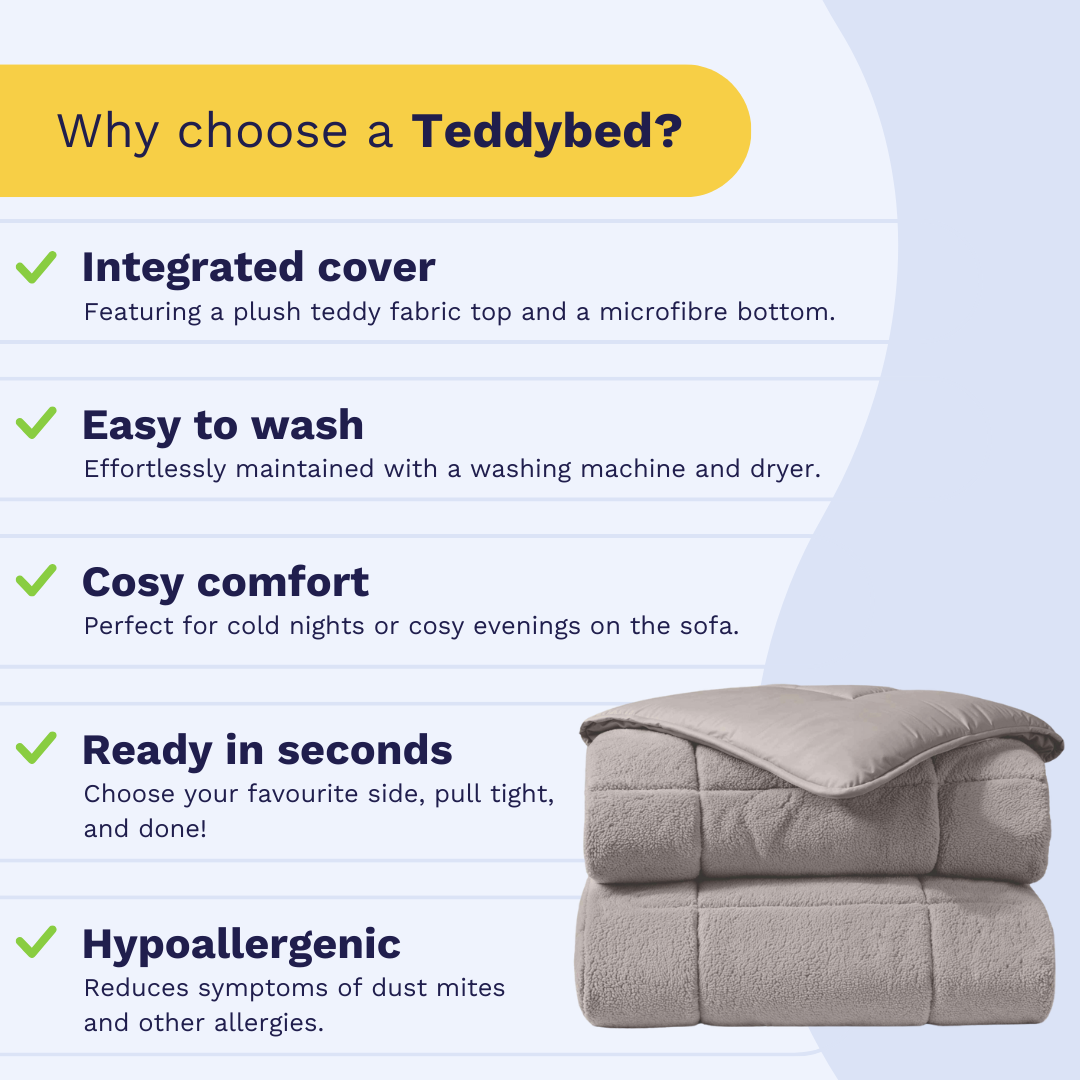 Zelesta Teddybed - Taupe