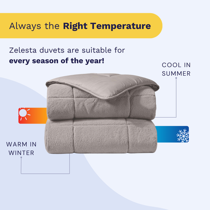 Zelesta Teddybed - Taupe